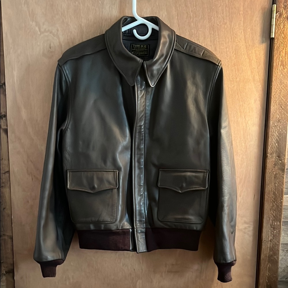 Men's Brown Leather Jacket